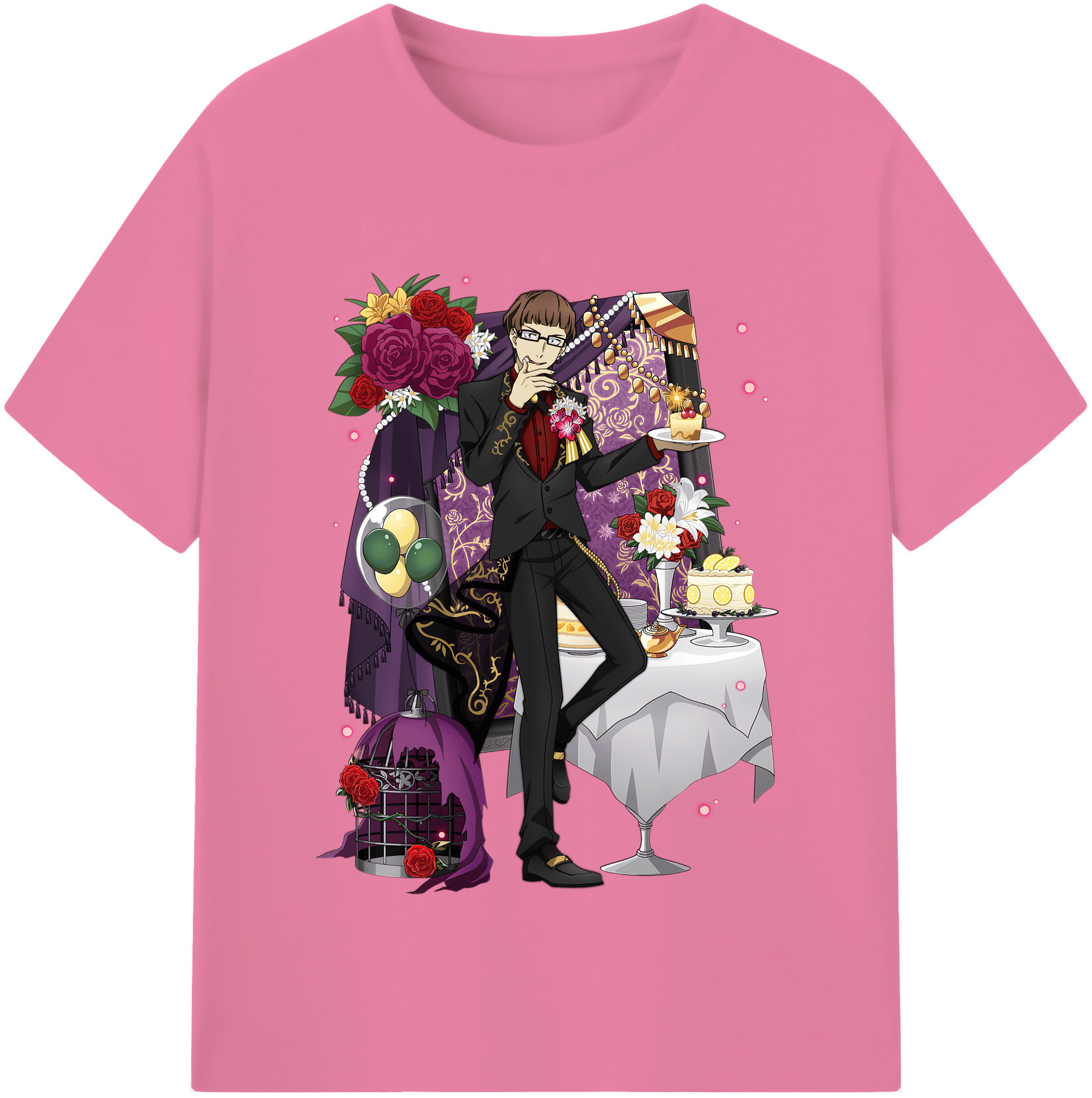 （画像用） 文豪ストレイドッグス Bungo Stray Dogs 綿100％半袖Tシャツ（フロントプリント）